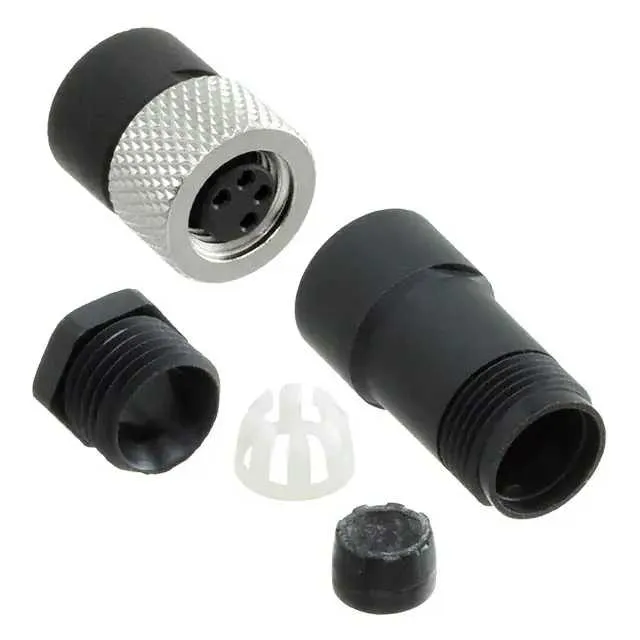 1200910007 (CONN PLUG FMALE 4POS GOLD SOLDER)