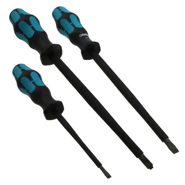 1202098 (SCREWDRIVER SET SLOTTED 3PC)