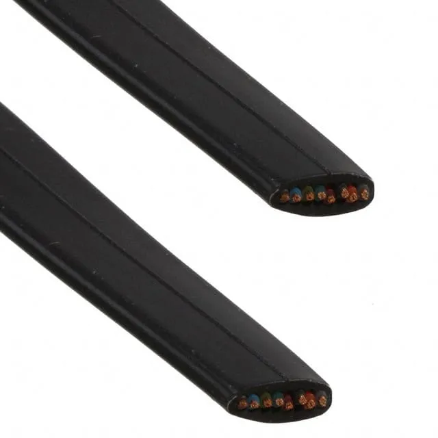 121-810-010 (CABLE MOD COIL 8COND BLACK 7')