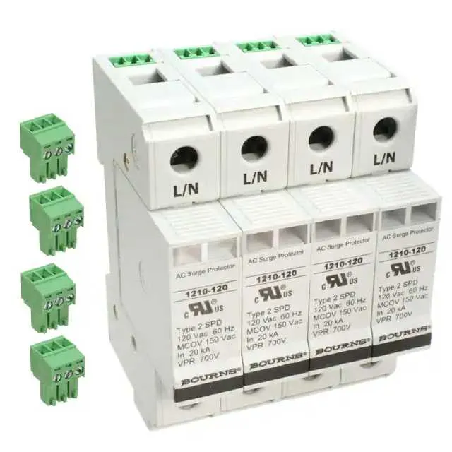 1210-4S-120 (SPD AC 4W+G 120VAC)