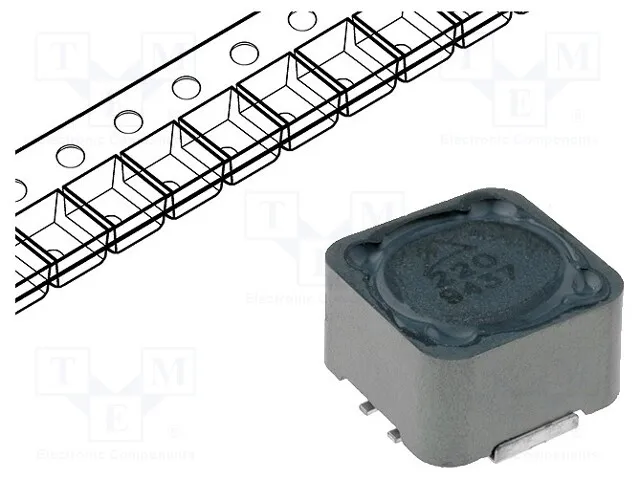 B82477G4104M (Fixed Inductors 100uH 1.7A 20 % 12.8x12.8mm SMDСрок поставки 5-10 дней)