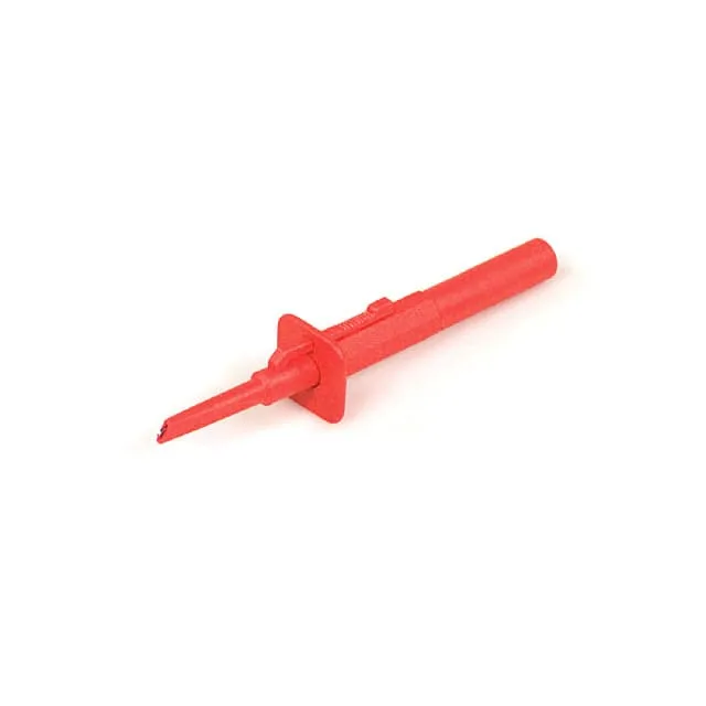123502R (LEAD TEST SPRUNG HOOK RED)