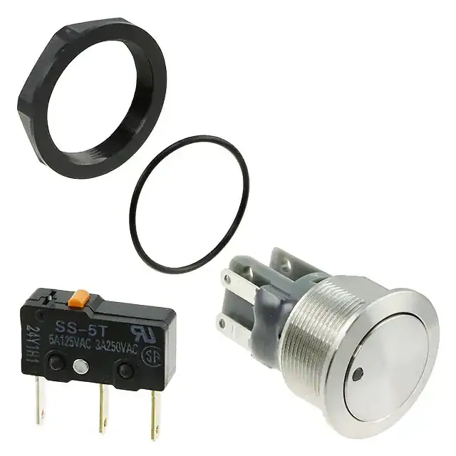 1241.6623.1124000 (SWITCH PUSHBUTTON SPDT 5A 125V)
