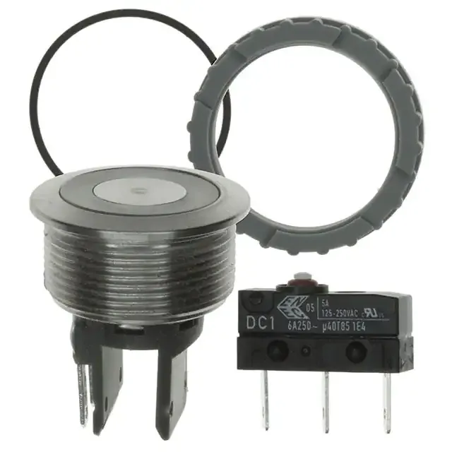 1241.6633.1121000 (SWITCH PUSHBUTTON SPDT 5A 125V)