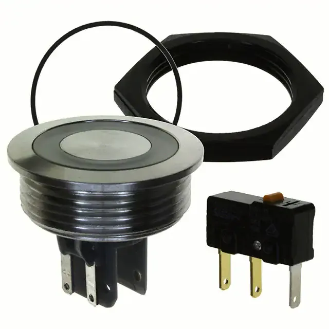 1241.6664.1124000 (SWITCH PUSHBUTTON SPDT 5A 125V)