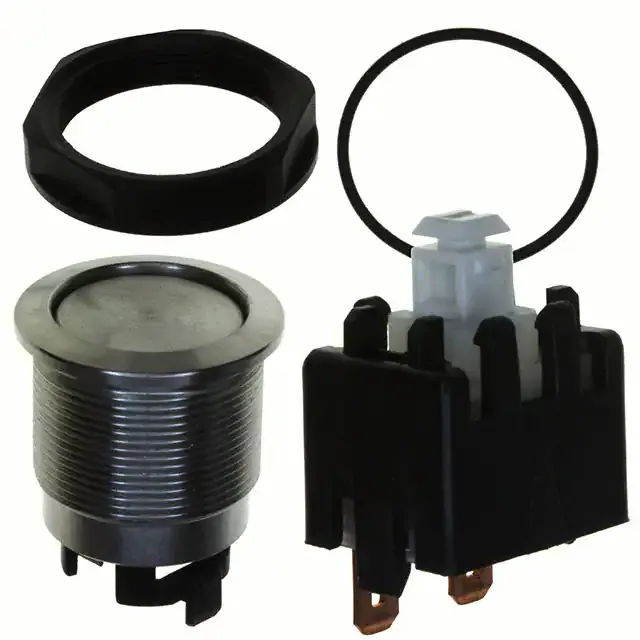 1241.6821.1110000 (SWITCH PUSHBUTTON SPST 12A 250V)