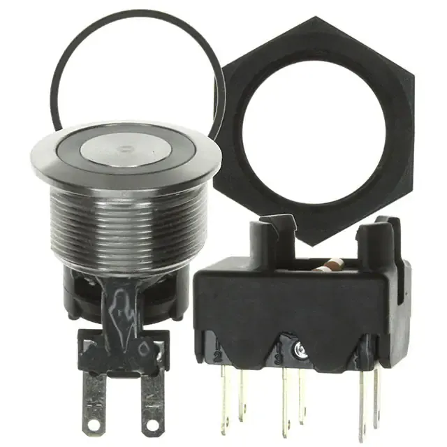 1241.6924.1124000 (SWITCH PUSHBUTTON DPDT 5A 125V)