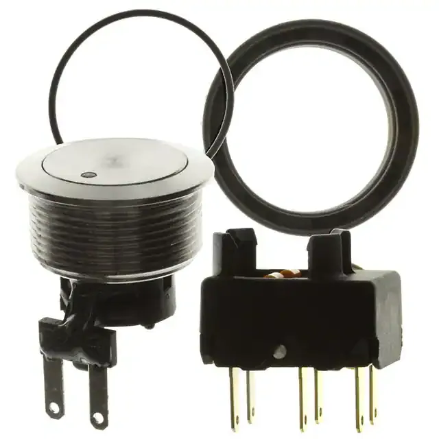 1241.6933.1121000 (SWITCH PUSHBUTTON DPDT 5A 125V)