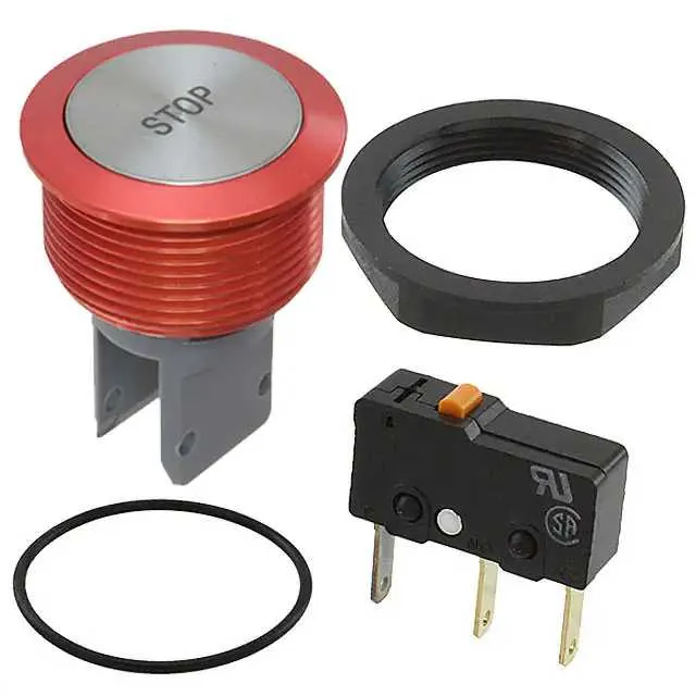 1241.6632.3120057 (SWITCH PUSHBUTTON SPDT 5A 250V)