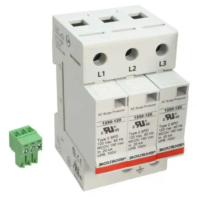 1250-3S-120 (SPD AC 3W+G 120VAC)