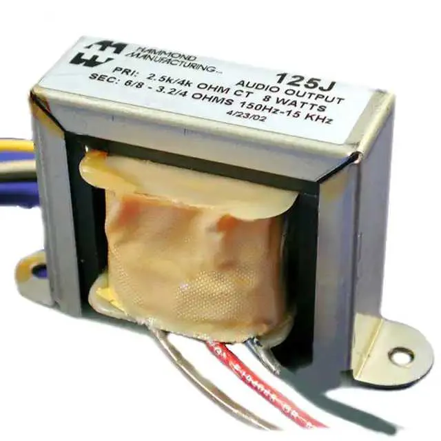 125J (TRANSF AUDIO 2.5K/4K TO 6/8 IMP)