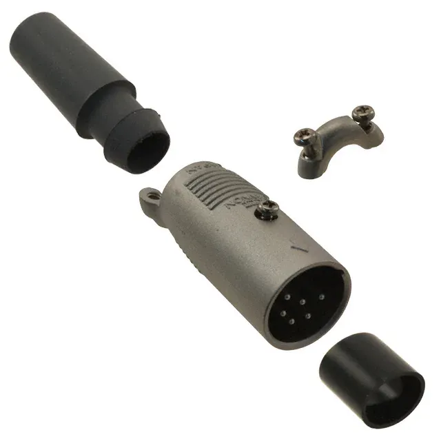XLR6A12C (CONN PLUG MALE XLR 6POS SOLDER)