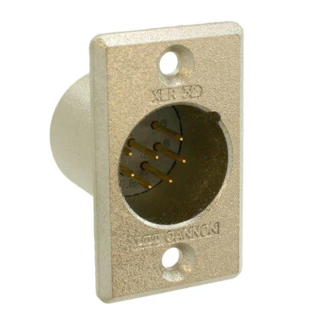XLR732 (CONN RCPT MALE XLR 7POS SLDR CUP)