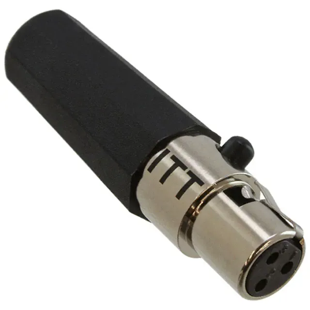 M-XL-3-11L (CONN PLUG FMALE MINI XLR 3P SLDR)
