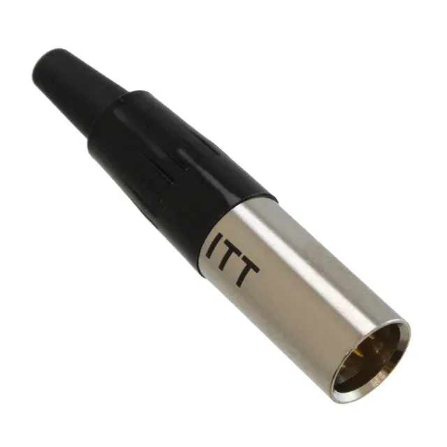 M-XL-6-12S (CONN PLUG MALE MINI XLR 6P SLDR)