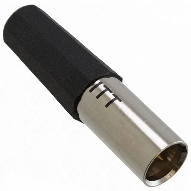 M-XL-4-12L (CONN PLUG MALE MINI XLR 4P SLDR)