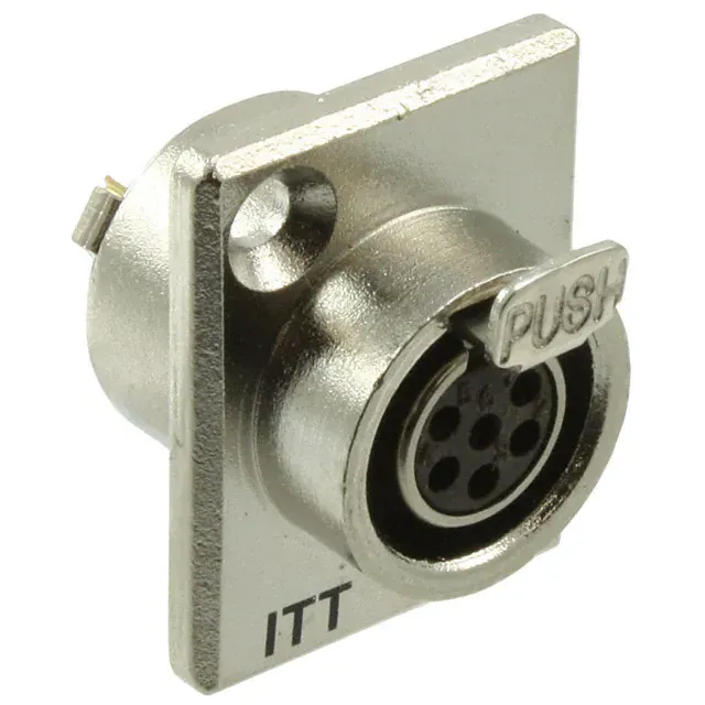M-XL-6-31 (CONN RCPT FMALE MINI XLR 6P SLDR)