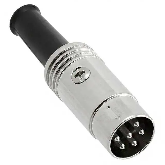 12BL6MX (CONN PLUG MALE DIN 6POS SOLDER)