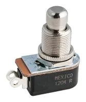 P26L-1D-RND MTL (стандартные кнопочные переключатели) - CARLING TECHNOLOGIES