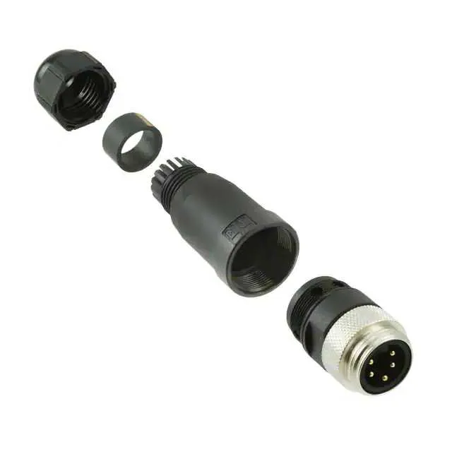 1300170029 (CONN RCPT MALE 5POS GOLD SCREW)