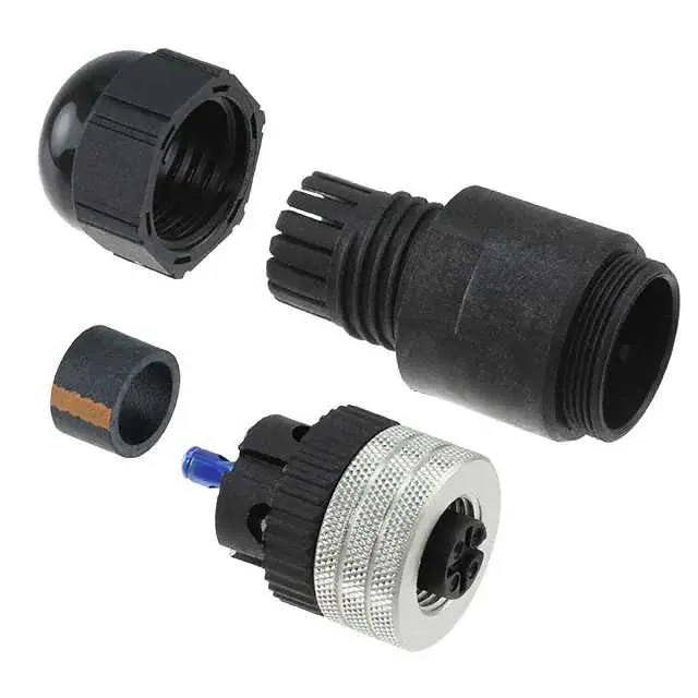 1300340007 (CONN PLUG FMALE 5POS SILVR SCREW)