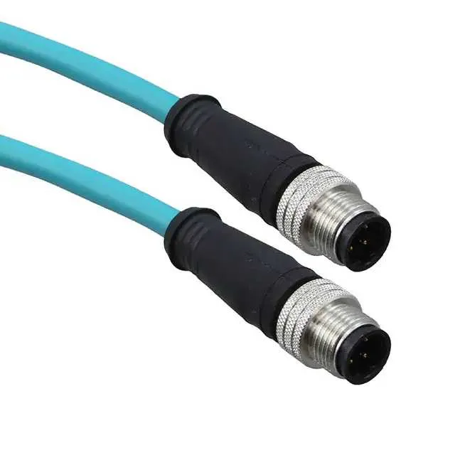 1300480124 (M12-4P(D)-MM/MM-ST/ST-2M-PVC)