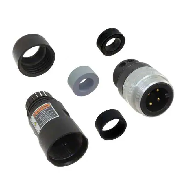 1300700024 (CONN PLUG MALE 4POS GOLD SCREW)