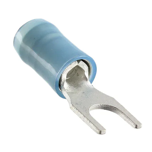 130531 (CONN SPADE TERM 14-16AWG #8 BLU)