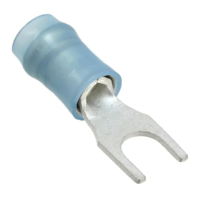 130532 (CONN SPADE TERM 14-16AWG #8 BLU)