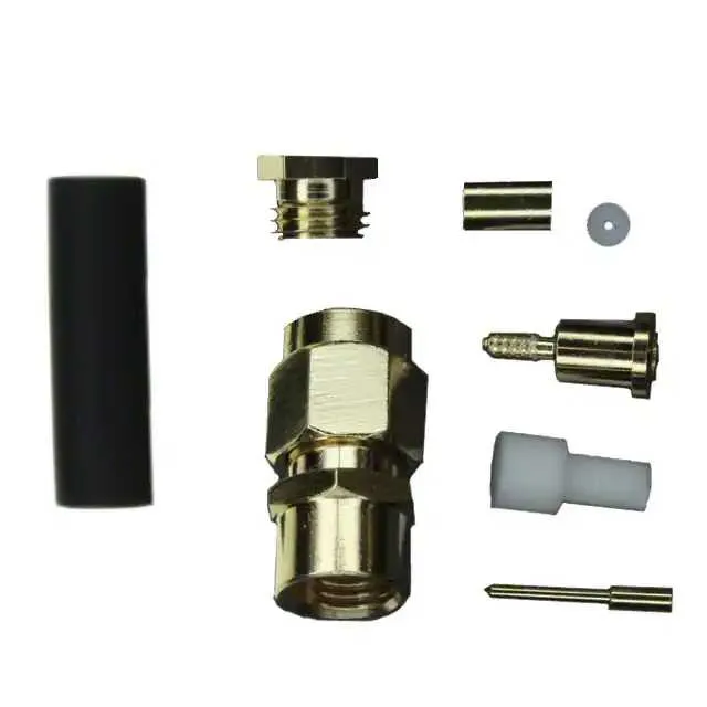 132193 (CONN SMA PLUG STR 50 OHM SOLDER)