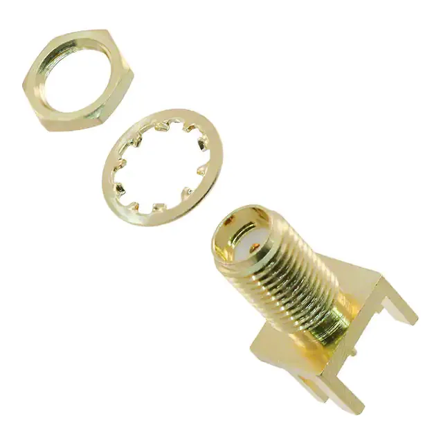 132289 (CONN SMA RCPT STR 50OHM EDGE MNT)