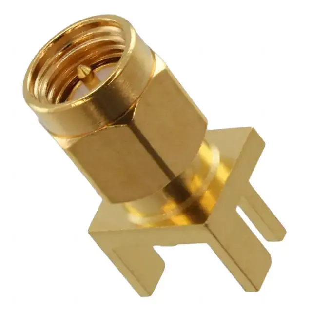 132413 (CONN SMA RCPT STR 50OHM EDGE MNT)