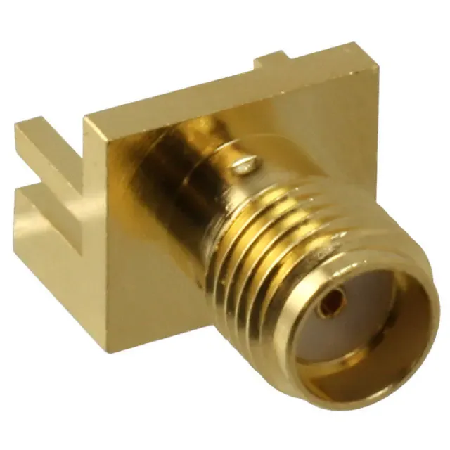 132414 (CONN SMA RCPT STR 50OHM EDGE MNT)