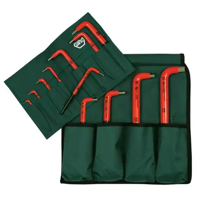 13694 (HEX KEY SET HEX W/POUCH 12PCS)
