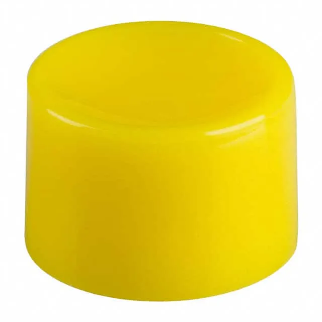 140000481427 (CAP PUSHBUTTON ROUND YELLOW)