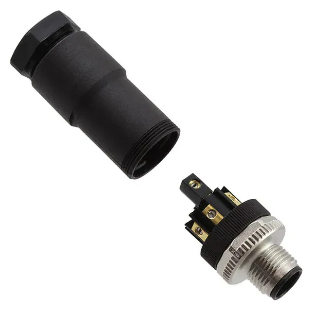 1410666 (CONN PLUG MALE 8POS GOLD SCREW)