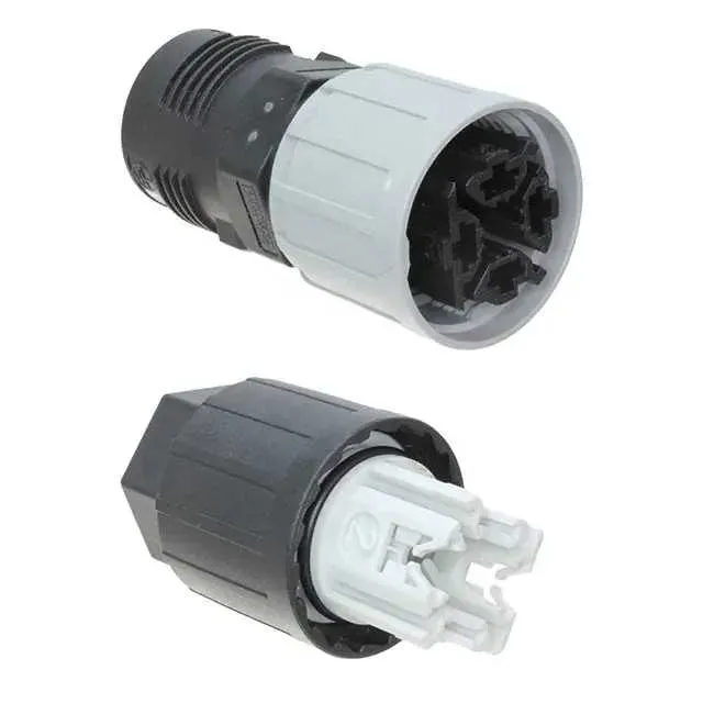 1423988 (CONN DISTRIBUTOR 4POS SILVER IDC)