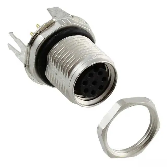 1424235 (CONN RCPT FMALE 8POS GOLD SOLDER)