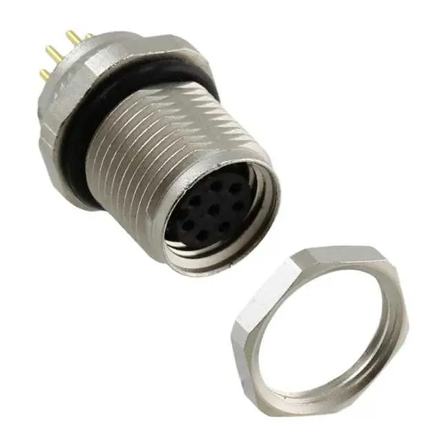 1424237 (CONN RCPT FMALE 8POS GOLD SOLDER)
