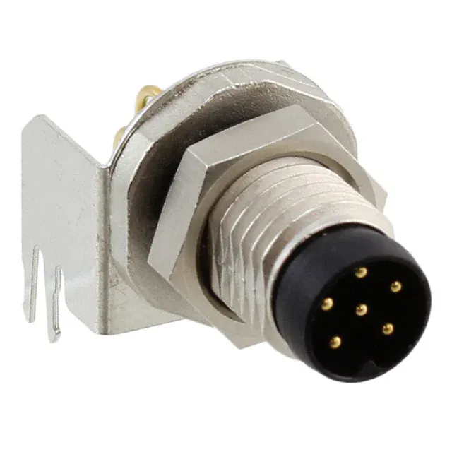 1424244 (CONN PLUG MALE 6POS GOLD SOLDER)