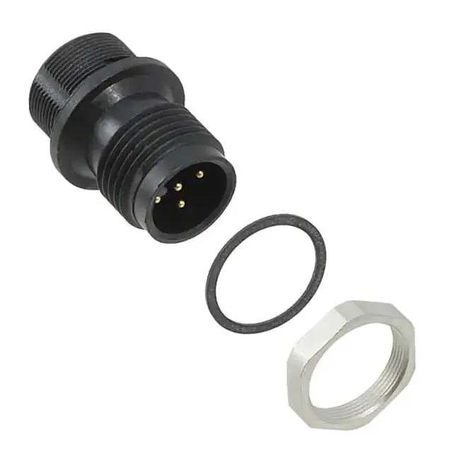 1436437 (CONN PLUG MALE 5POS GOLD SOLDER)