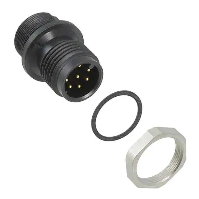 1436440 (CONN PLUG MALE 8POS GOLD SOLDER)