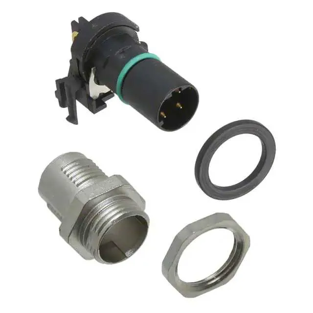 1436592 (CONN PLUG MALE 4POS GOLD SOLDER)