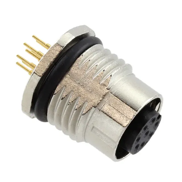 1441817 (CONN RCPT FMALE 8POS GOLD SOLDER)