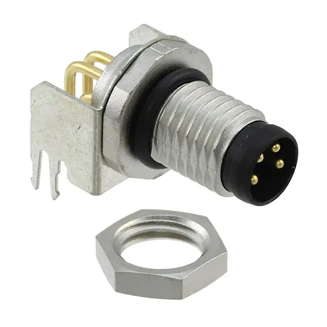 1456048 (CONN PLUG MALE 4POS GOLD SOLDER)