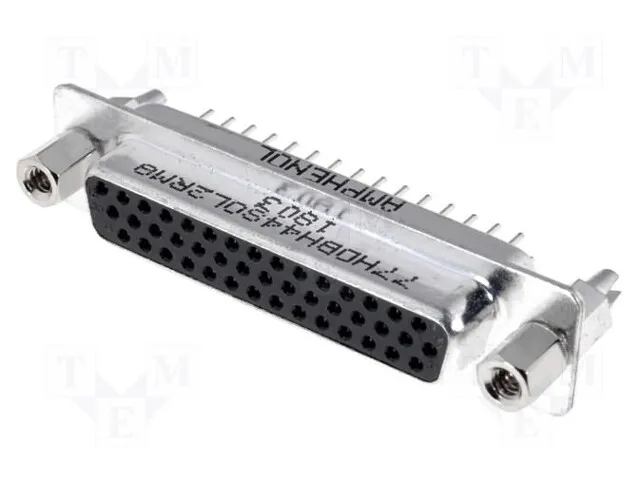 L77HDBH44SOL2RM8 (CONN D-SUB HD RCPT 44P VERT SLDR)