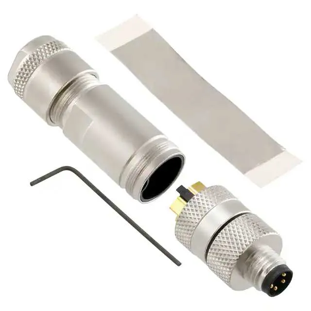 1542897 (CONN PLUG MALE 4POS GOLD SCREW)