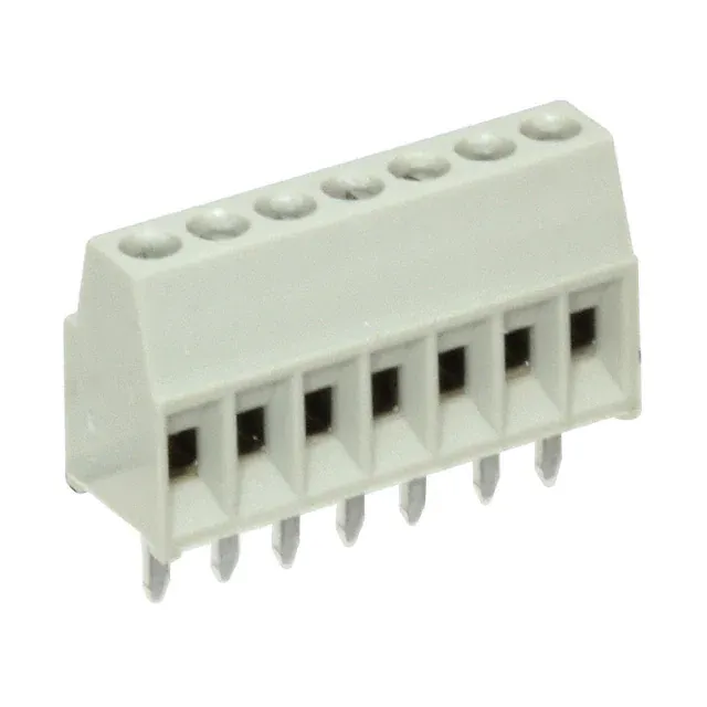 1546215-7 (TERM BLOCK RCPT 7POS VERT.100)