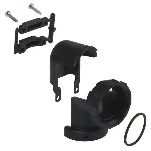 1546350-2 (CONN BACKSHELL W/CLAMP SZ 23 BLK)