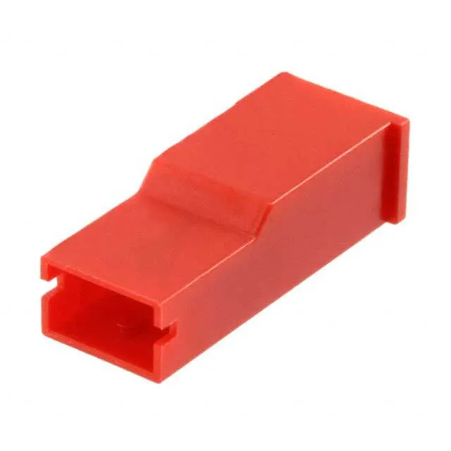 154719-2 (CONN RCPT HOUSING 0.25 1POS RED)